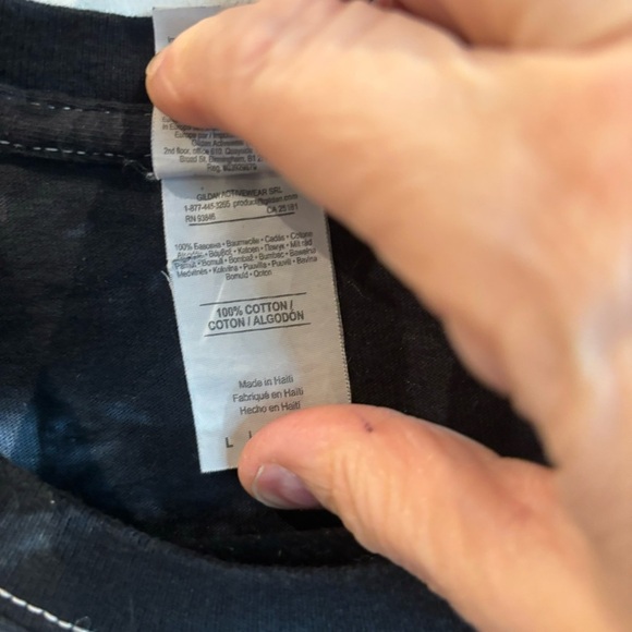 THE CHAINSMOKERS Sz L Tie Dye World War Joy Concert Short Sleeve Tee T-Shirt - Picture 5 of 5